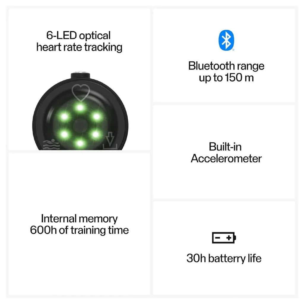 Key features: 6-LED heart rate tracking, Bluetooth, memory, and battery life | Polar Philippines