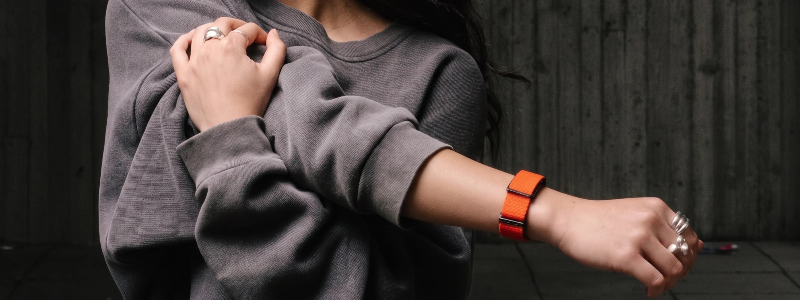 Woman wearing health band, fitness tracker, and smart rings for wellness tracking | Polar Philippines