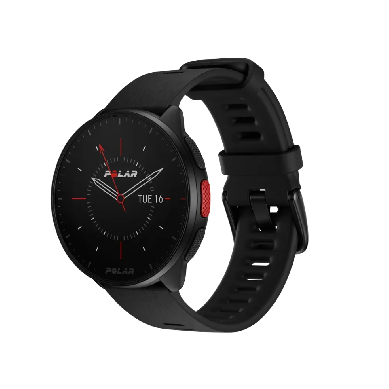 Black smartwatch with visible brand logo on clean white background | Polar Philippines