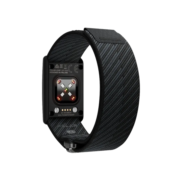Black Screen-Free Wearable Health Band & Fitness Tracker  Back View | Polar Philippines