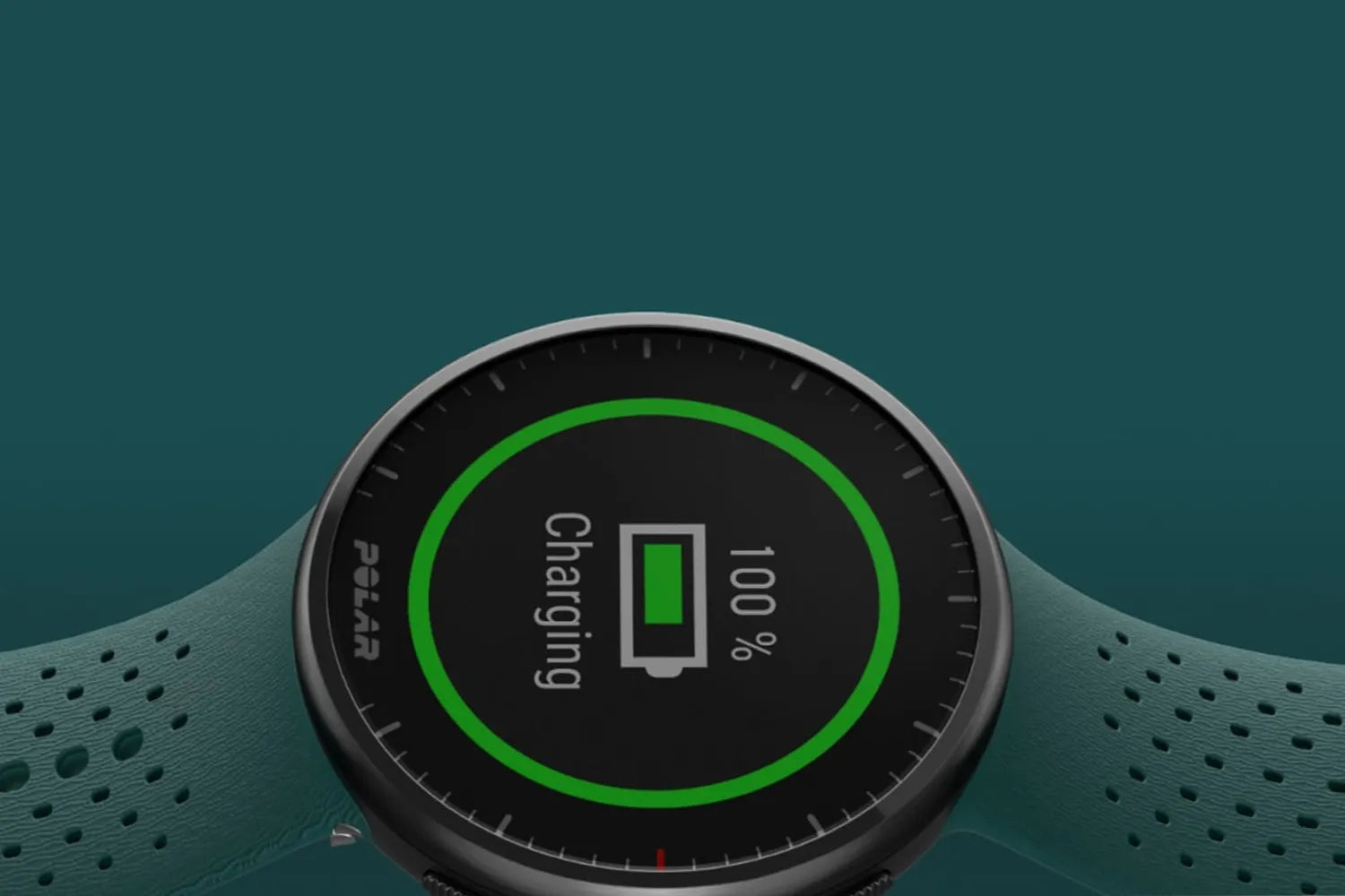 Deep Teal smartwatch displaying battery health status and power insights | Polar Philippines